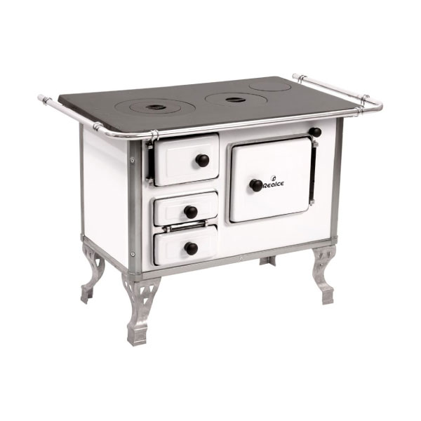 Cocina Realce A Leña Nro 2 Blanco