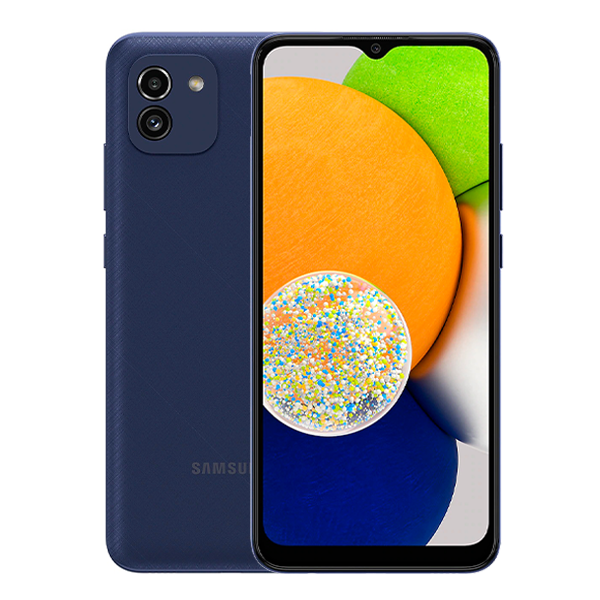 Celular Samsung Galaxy A03 Duos 32 GB. Azul
