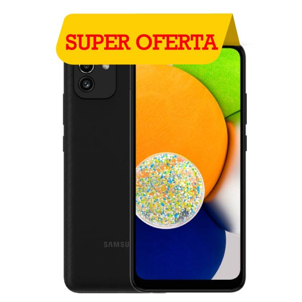 Celular Samsung Galaxy A03 Duos 32 GB. Negro