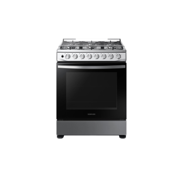 Cocina Samsung 128L A Gas 6 Hornallas C/ Horno Black Nx52A5411Cs/Zs - E