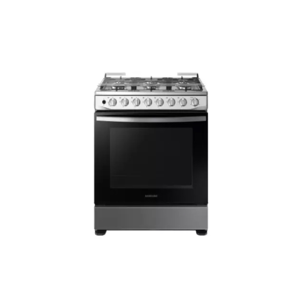 Cocina Samsung 128L A Gas 6 Hornallas c/Horno Black NX52A54