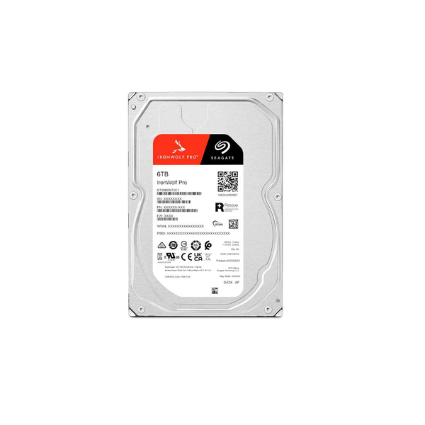 Disco Duro Seagate IronWolf Pro 6TB SATA3 7200 RPM 256MB