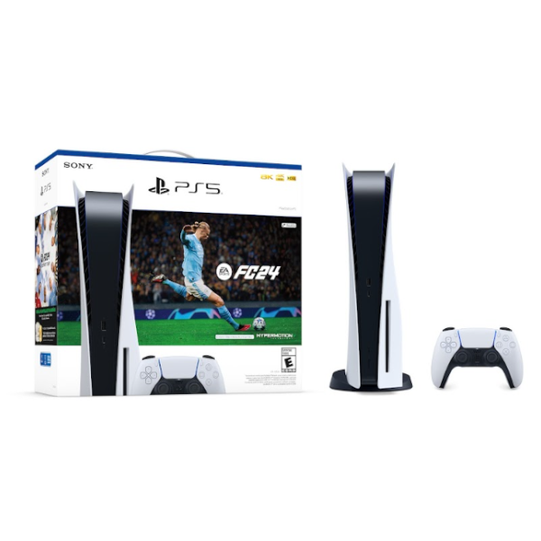 Consola PS5 PlayStation 5 con disco +Juego 5 FC24 CFI-1215A