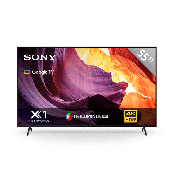 TV Sony 55" Bravia KD-X80K