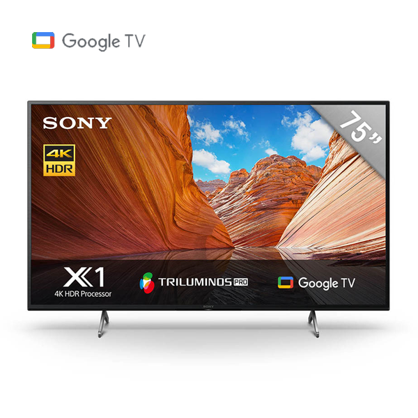 TV Sony Google 4K HDR Smart X80J 75"