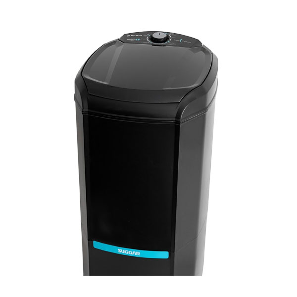 Lavarropas Semi Automática Lavamatic Suggar Negro 15KG