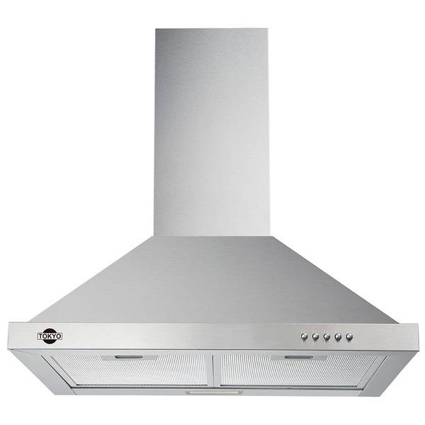 Campana Piramidal Tokyo Inox Deluxe 5/6H 90Cm