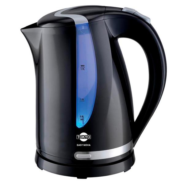 Hervidora Tokyo Easy Nova Black Negra Jarra Plástica 1,7 L