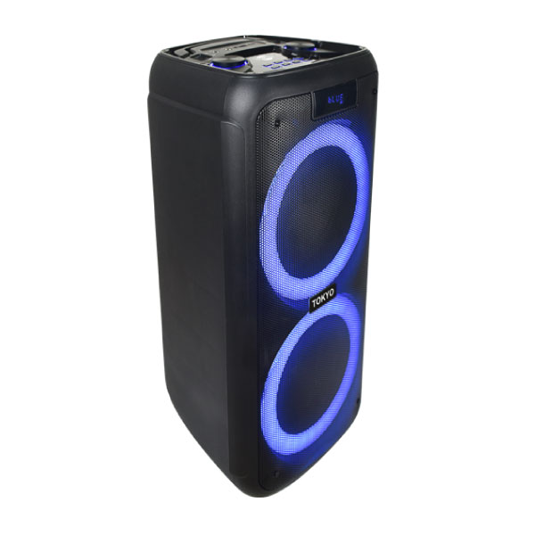 Parlante Tokyo Party Pro 17" BT FM/Usb 1 Mic.+ Aux In+ Ecual