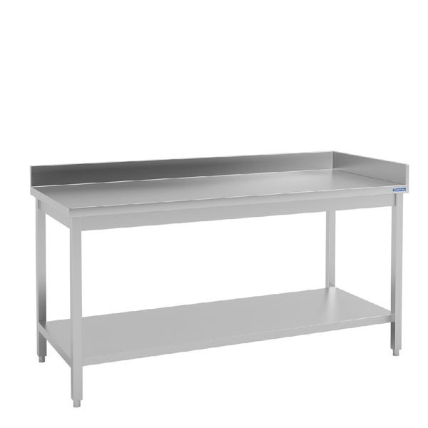 Mesa Con Estante Tramontina Acero Inox