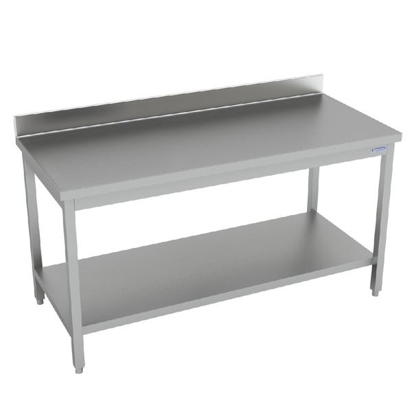 Mesa Con Respaldo Y Entrepano Inferior Tramontina