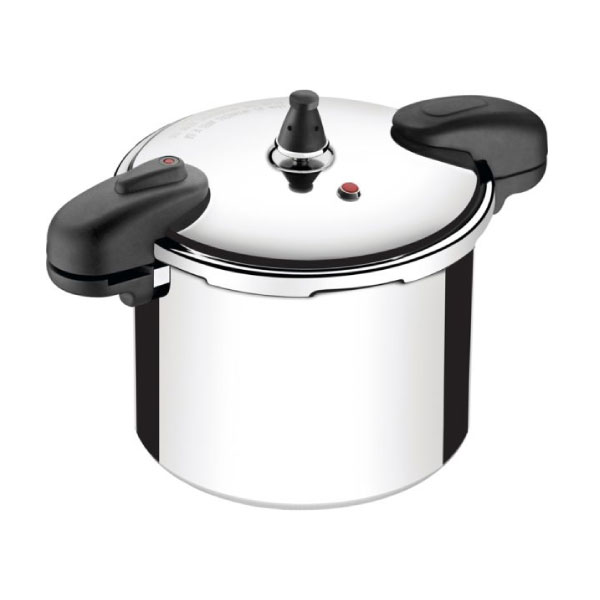 Olla a presión Tramontina T20564 Valencia - Plata/Negro 10L