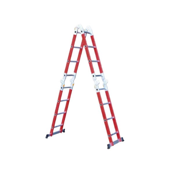 Escalera De Fibra De Vidrio Multiproposito VCP 4X4 150Kg 1,29/4,72M VCH000279