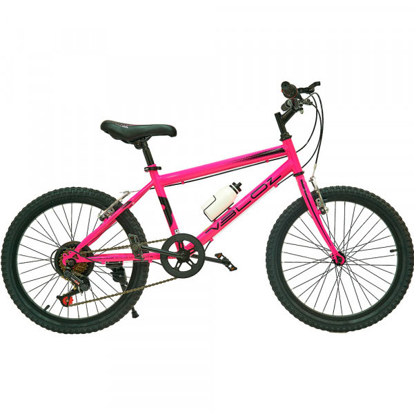 Bicicleta Veloz Rocket VZ17 Aro 20 Rosa