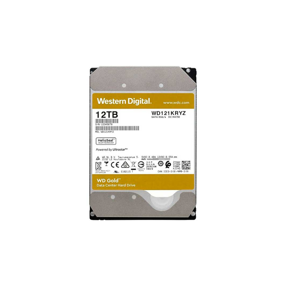 Disco Duro SATA3 12TB Western Digital Gold Enterprise 7200 256MB