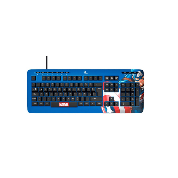 Teclado XTech USB XTK-M401CA Capitán América