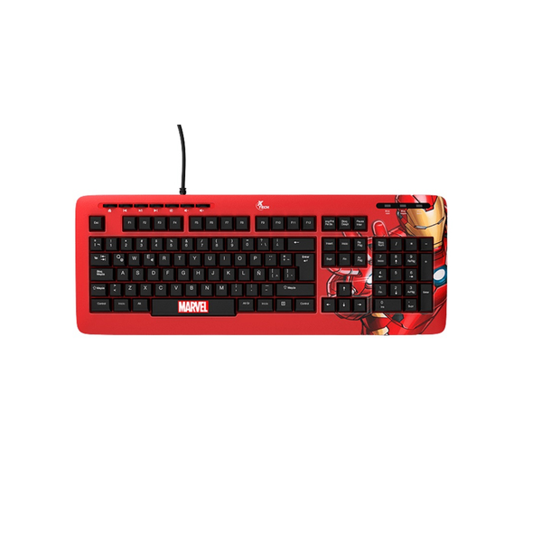 Teclado XTech USB XTK-M401IM Iron Man